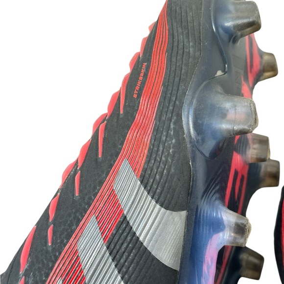 Adidas Predator Pro FT FG Junior Boys Soccer Cleats Black Red Size US 6/EU 38.5. - Picture 16 of 16
